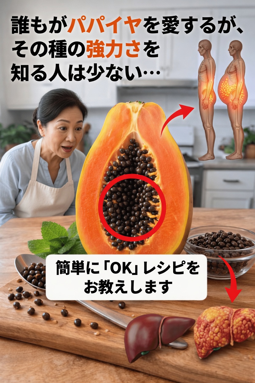 パパイヤの種:果実の魅力は誰もが知っているが、その中に秘められた強力な種についてはほとんど知られていない