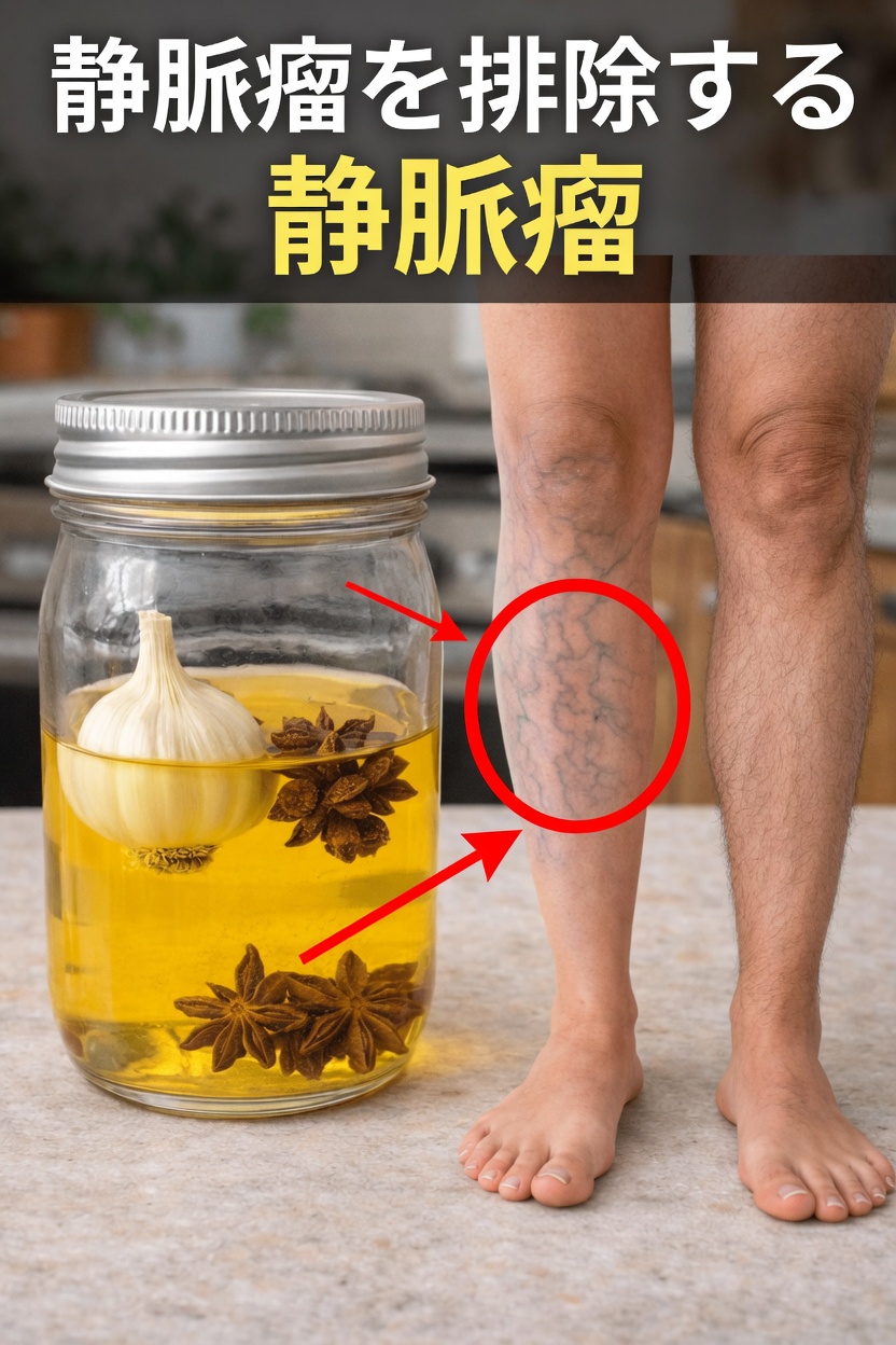 静脈瘤のための自然な家庭療法:ニンニク、クローブ、オリーブオイルのレシピ