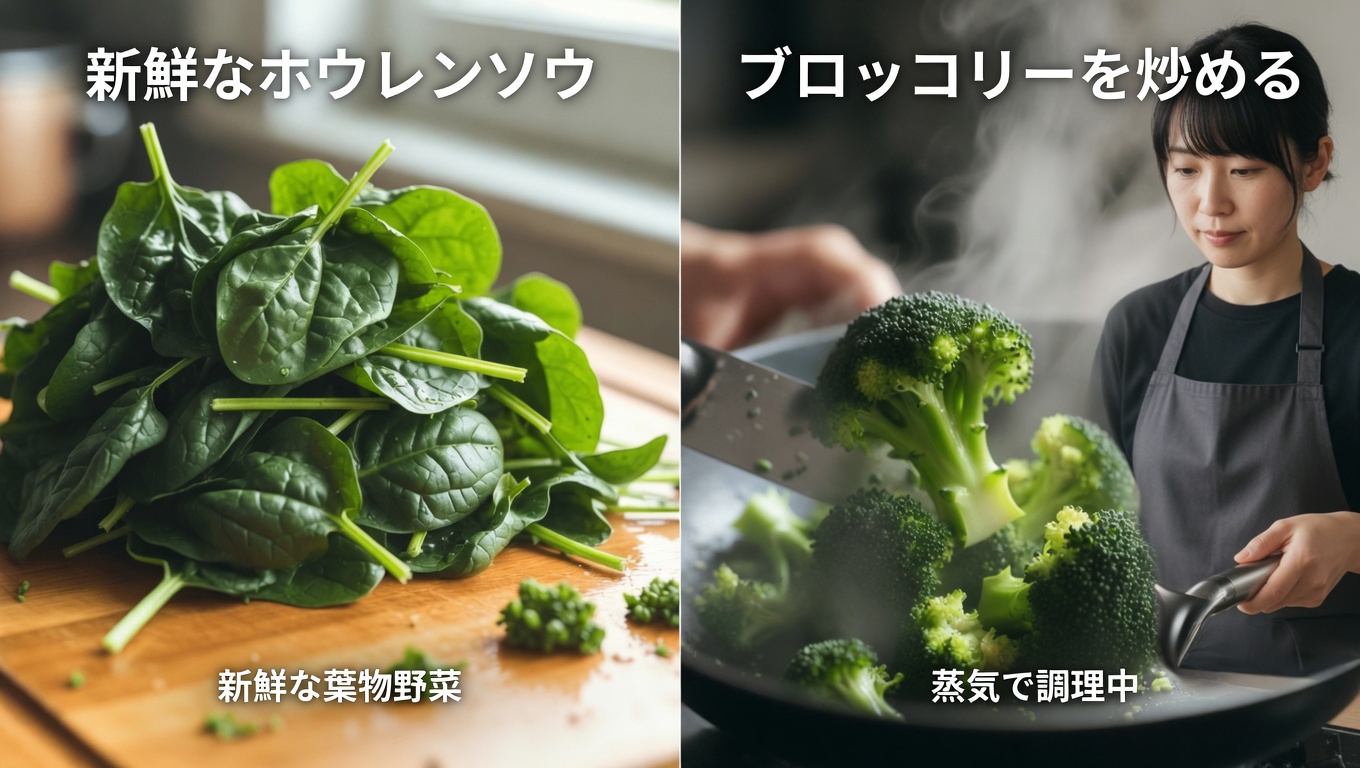 ひざと関節を健康に保つコラーゲン生成をサポートする2つの野菜