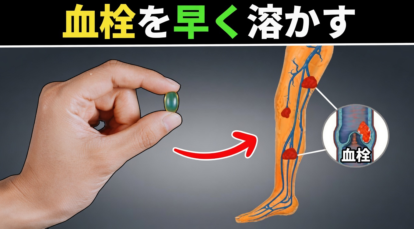 脚の血栓を溶かすには1日1つのビタミン：心臓専門医のアドバイス