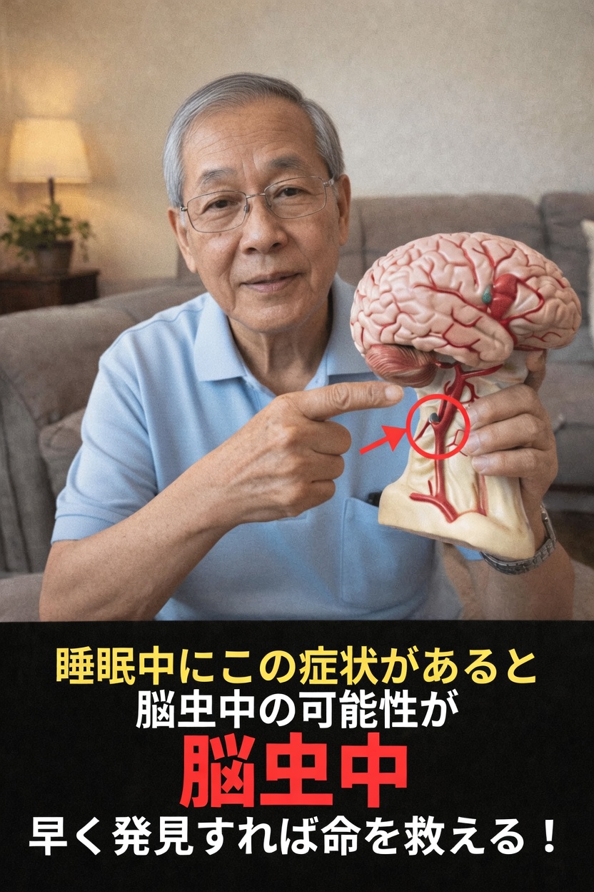 この睡眠中の症状は脳卒中のサインかもしれません――早期発見が命を救う可能性があります!