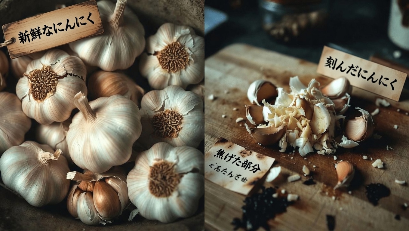 不適切に保存されたニンニクは本当にキッチンに潜む危険？知っておきたい安全な保存方法と使い方のコツ