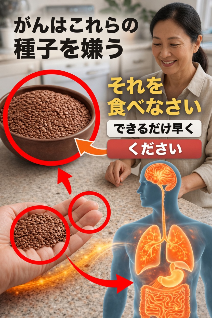 高齢者が健康増進のために毎日の習慣に手軽に取り入れられる、栄養豊富な6つの種を紹介