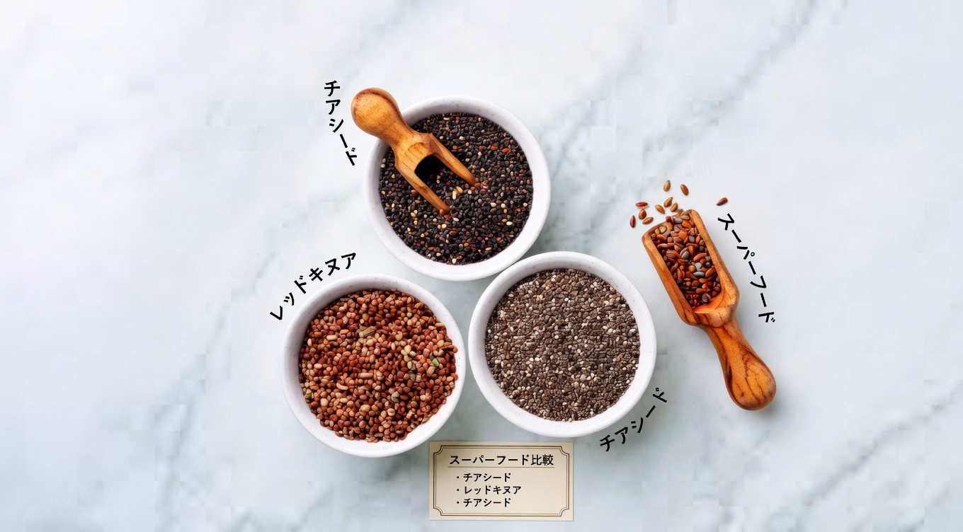 高齢者が健康増進のために毎日の習慣に手軽に取り入れられる、栄養豊富な6つの種を紹介