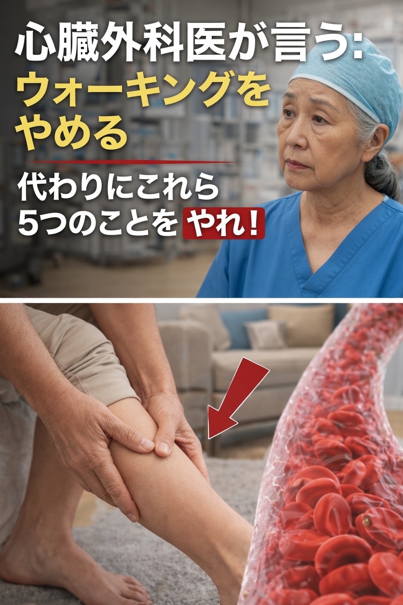 60歳を過ぎると、歩くだけでは不十分かもしれない理由――そして筋力とバランス向上のために加えたい5つの簡単な動き