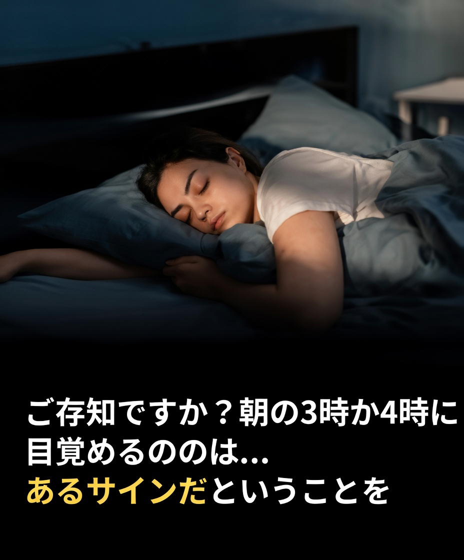 午前3時や4時に目が覚める? 睡眠パターンについて体が伝えようとしていることとは