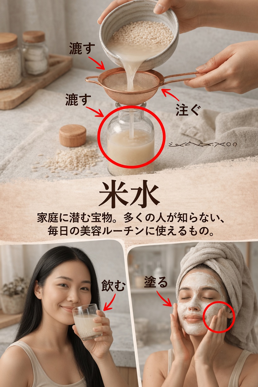 毎日のスキンケアに米のとぎ汁を簡単に取り入れる方法を発見しましょう