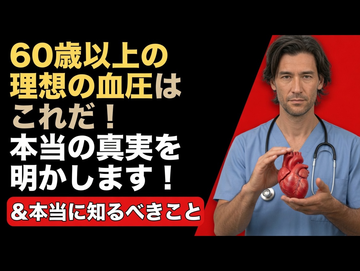 高齢者にとって最適な血圧とは？すべてのシニアが知っておくべき本当の真実