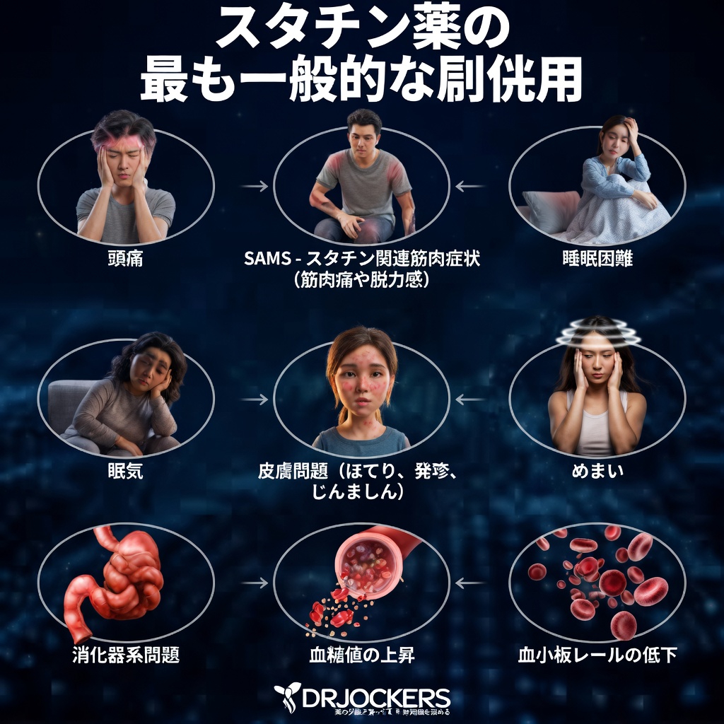 アトルバスタチンの副作用：よくある反応とその対処法について知っておくべきこと