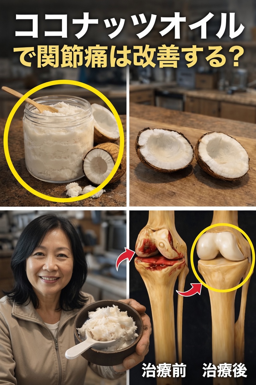 97歳の整形外科医が勧める、ココナッツで膝の軟骨の健康を支える方法