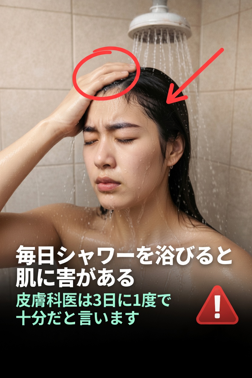 毎日のシャワーは本当に必要？健康な肌のために皮膚科医が実際に勧めること