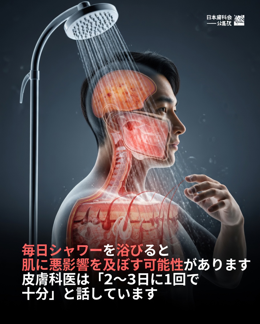 毎日のシャワーは本当に必要？健康な肌のために皮膚科医が実際に勧めること