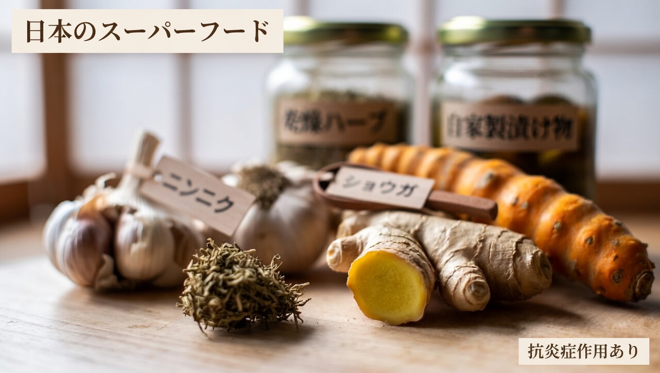 脚の健康的な血行をサポートする天然ハーブ