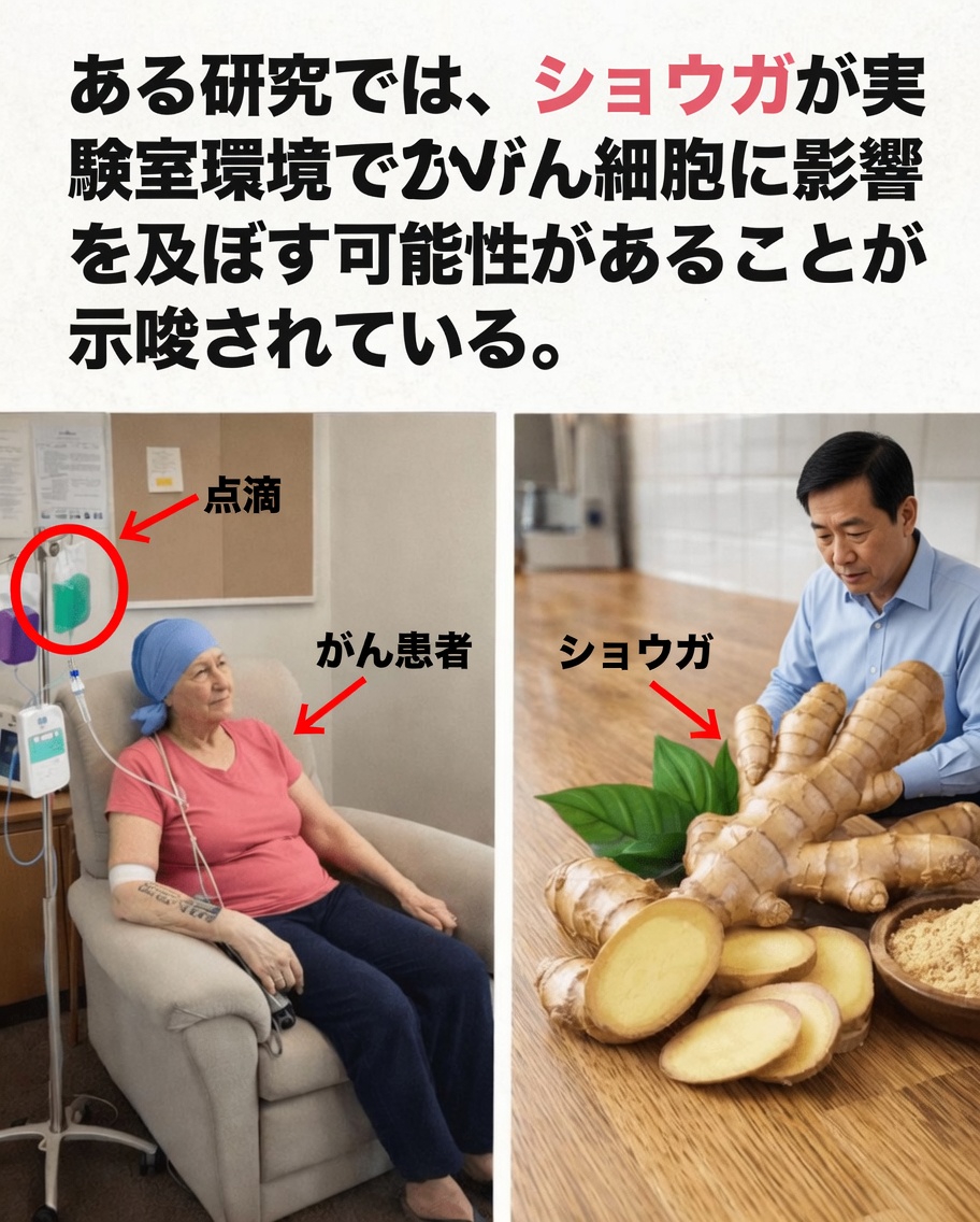 最新の研究は、実験室研究におけるショウガとがん幹細胞の潜在的な相互作用について何を明らかにしているのか？