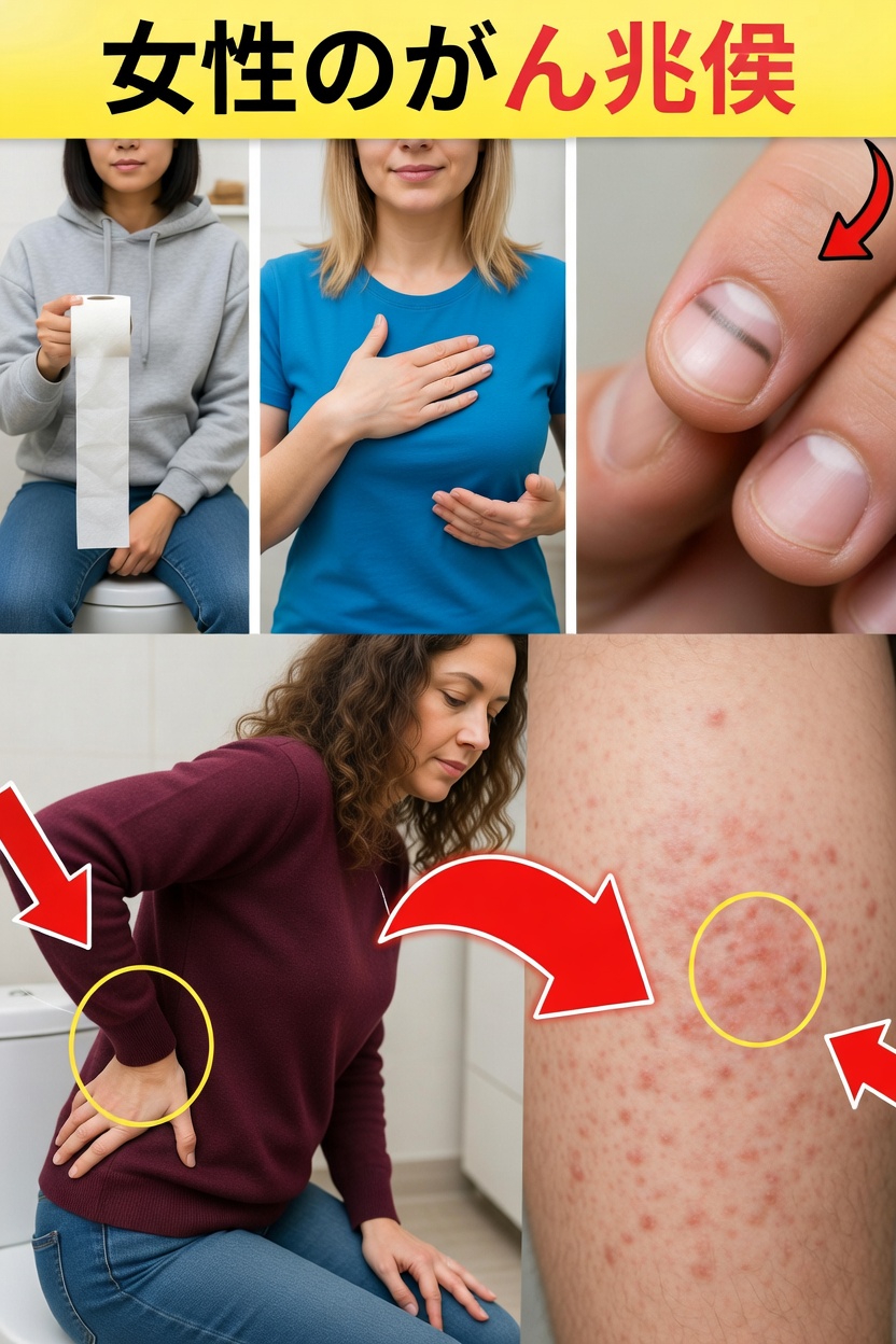 ほとんどの女性が見過ごしているがんの14の目に見えるサインと、その次に取るべき行動