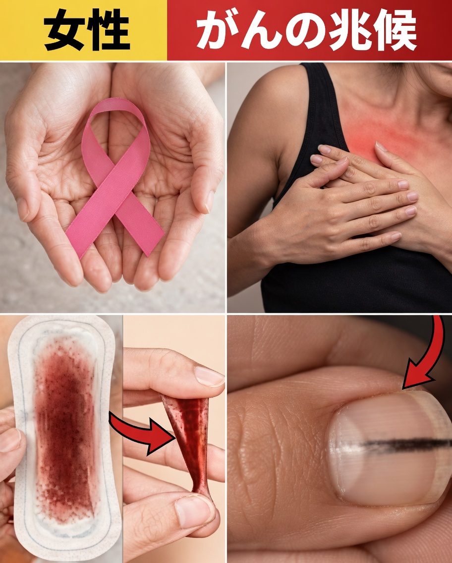 ほとんどの女性が見過ごしているがんの14の目に見えるサインと、その次に取るべき行動
