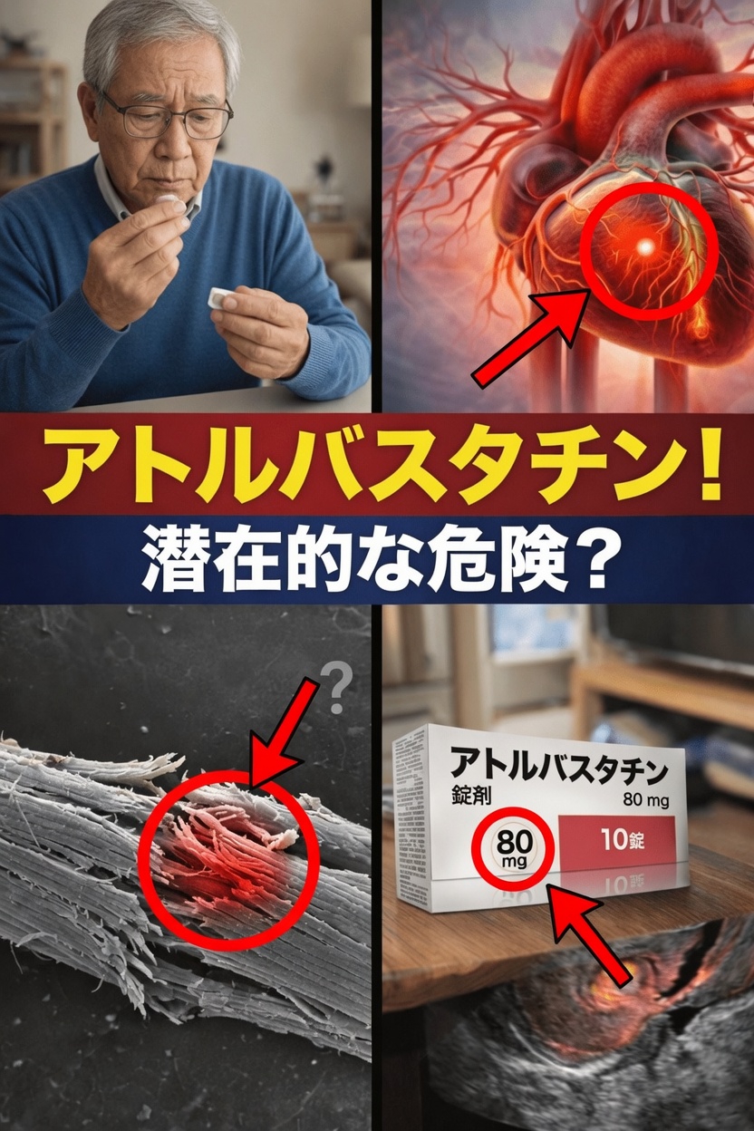 アトルバスタチンの副作用について知っておくべきこと：医師と十分に相談するための15の重要ポイント