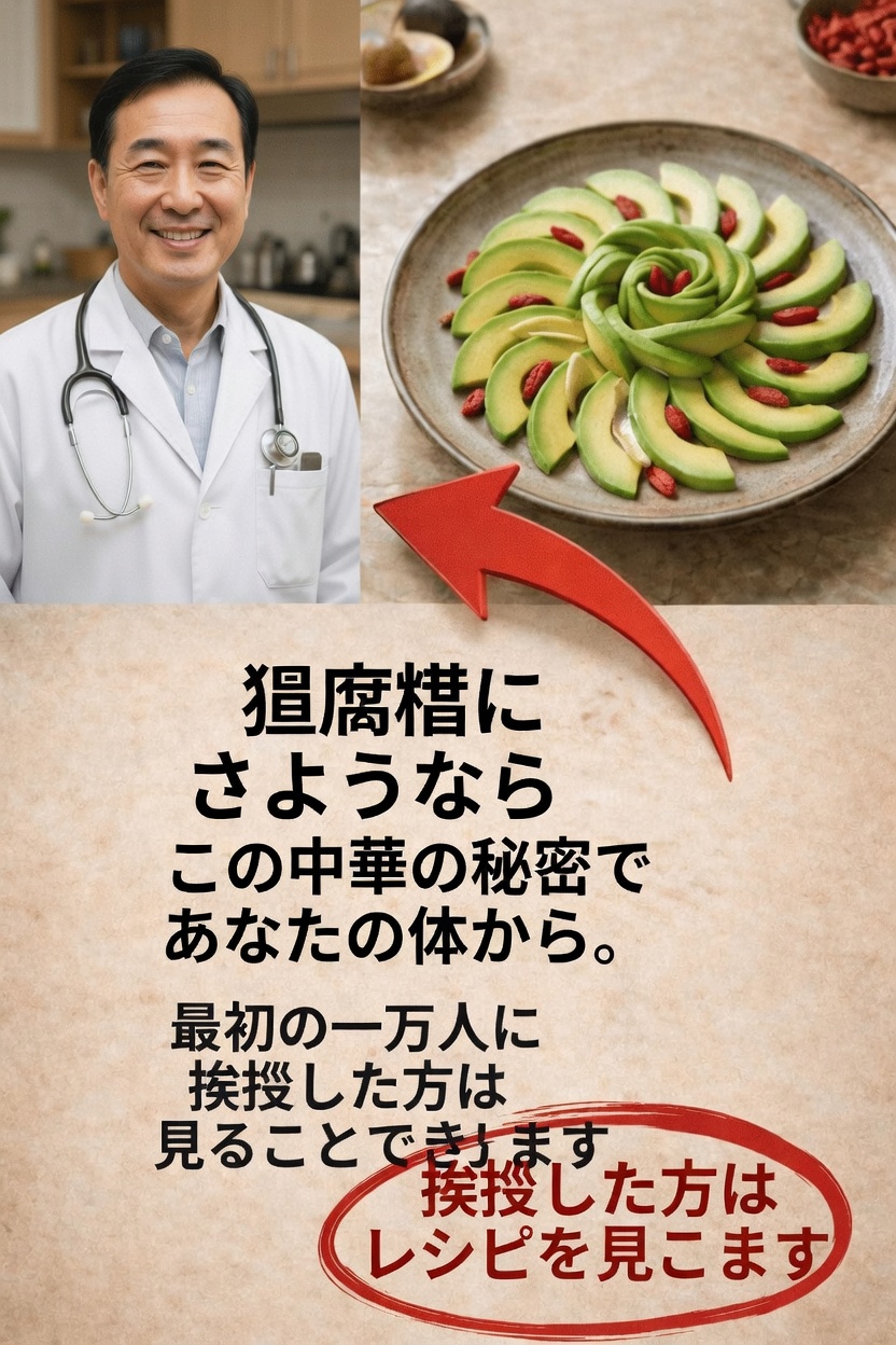 健康的な血糖値の維持をサポートする中華風アボカドとクコの実のレシピを発見しましょう