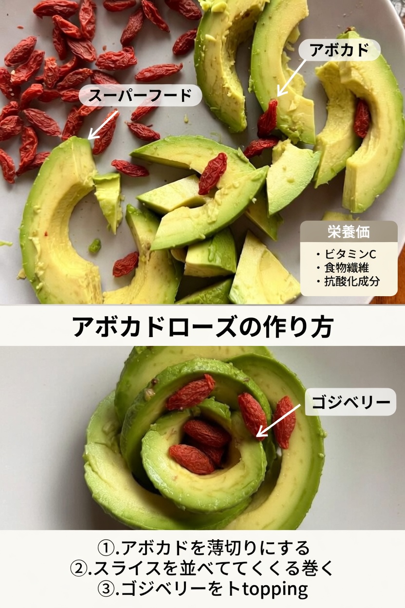 健康的な血糖値の維持をサポートする中華風アボカドとクコの実のレシピを発見しましょう