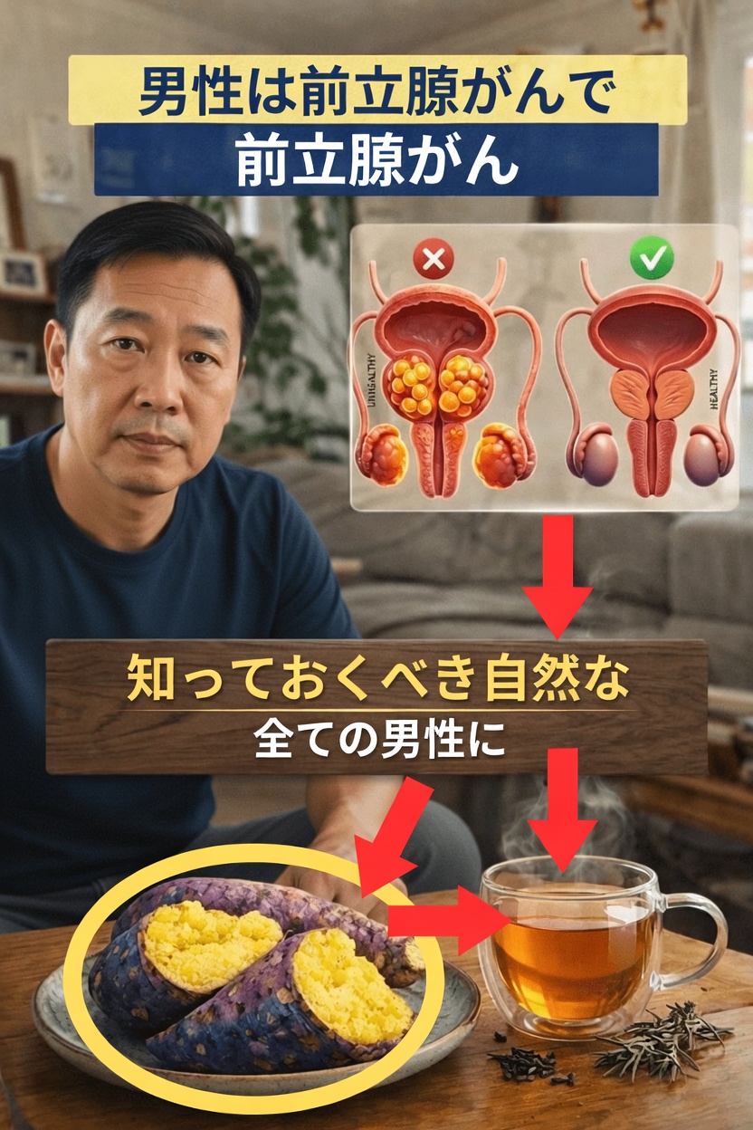 前立腺の健康サポートのために、すべての男性が知っておくべきシンプルな紫サツマイモ習慣とは