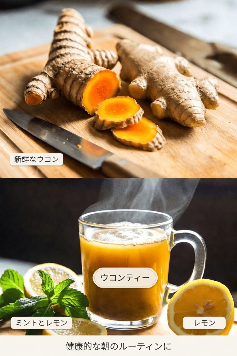 多くの高齢者が膝の健康を自然に支えるために取り入れている、シンプルなターメリックジンジャードリンクのレシピを発見