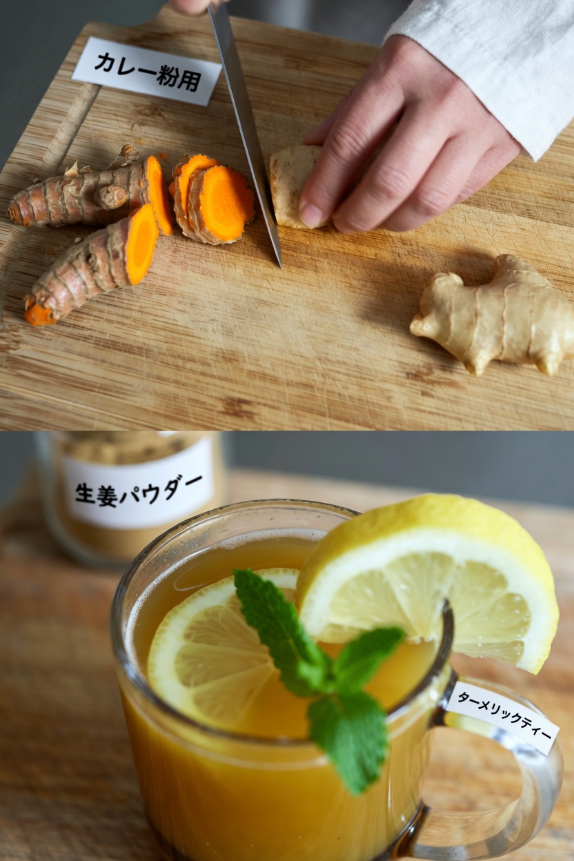 多くの高齢者が膝の健康を自然に支えるために取り入れている、シンプルなターメリックジンジャードリンクのレシピを発見