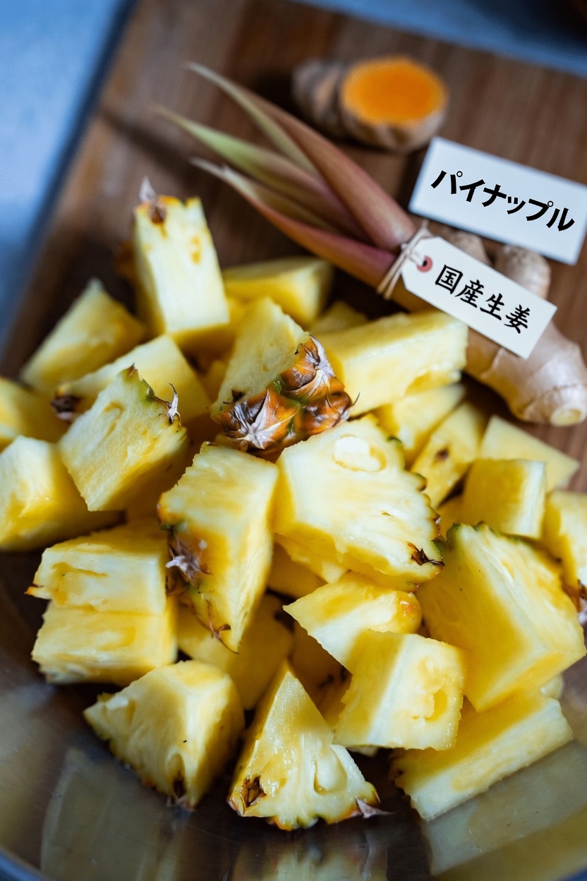 夜の腎臓ケア習慣をサポートする、簡単なパイナップル・ジンジャー・ターメリックドリンクのレシピを発見しましょう