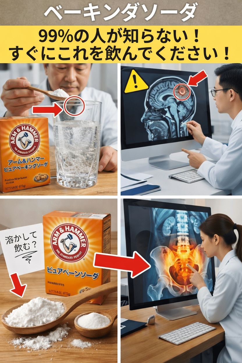 重曹水を飲むとどうなる？その科学と日常での活用法を探る