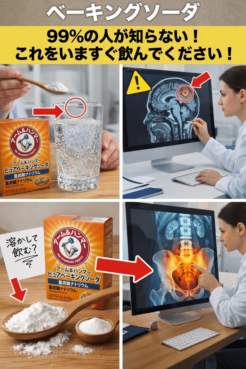 重曹水を飲むとどうなる？その科学と日常での活用法を探る