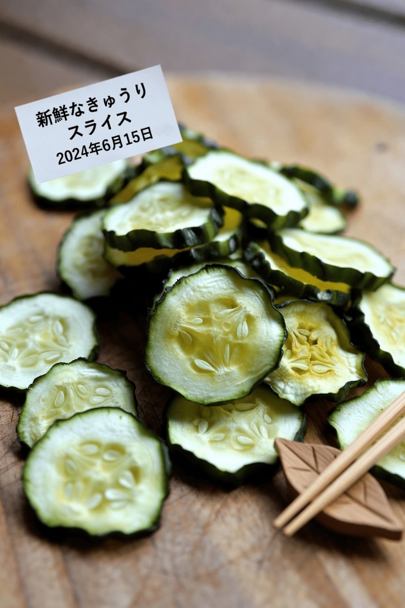 目にきゅうりスライス：疲れた目をリフレッシュし、毎日の快適さを支えるシンプルな習慣