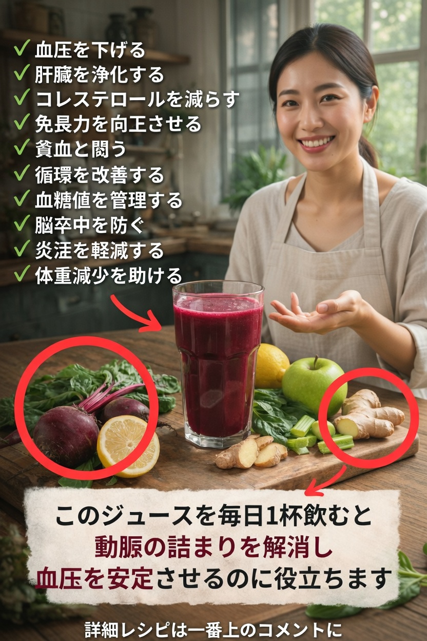 毎日1杯のビートルートジュースは、心臓の健康習慣に足りないシンプルな習慣なのでしょうか?