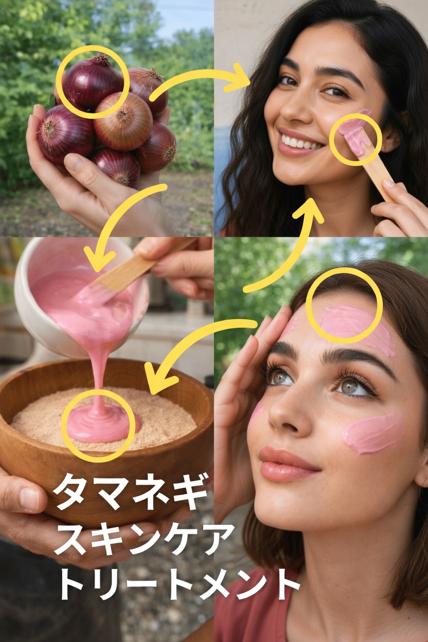 毎日の習慣に取り入れたい、玉ねぎ汁の驚くべき美肌効果