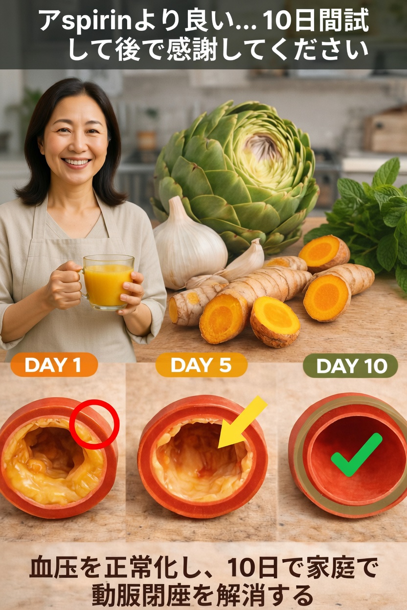 毎日の食材で健康的な血圧と動脈の健康を自然にサポートする方法