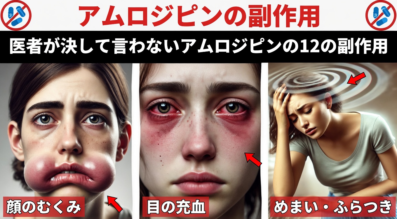 知っておくべきアムロジピンの12の一般的な副作用とその見分け方を発見しましょう