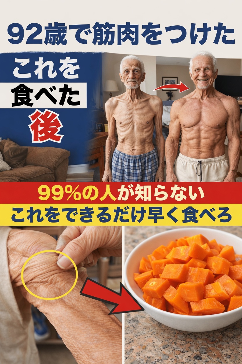 加齢による筋肉減少にさよならを：晩年の筋力を支える栄養豊富な食品7選