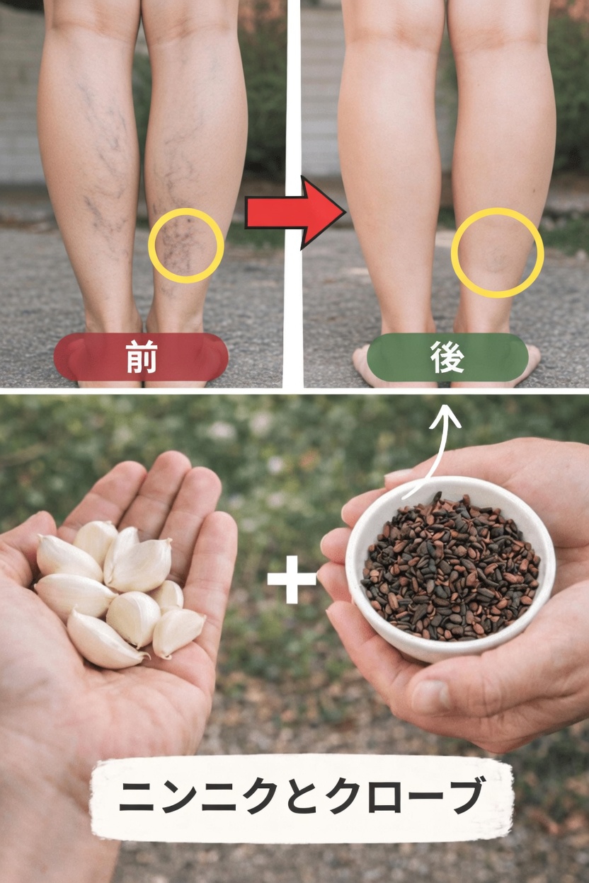 にんにくとクローブで脚の快適さを自然にサポートする方法を探る