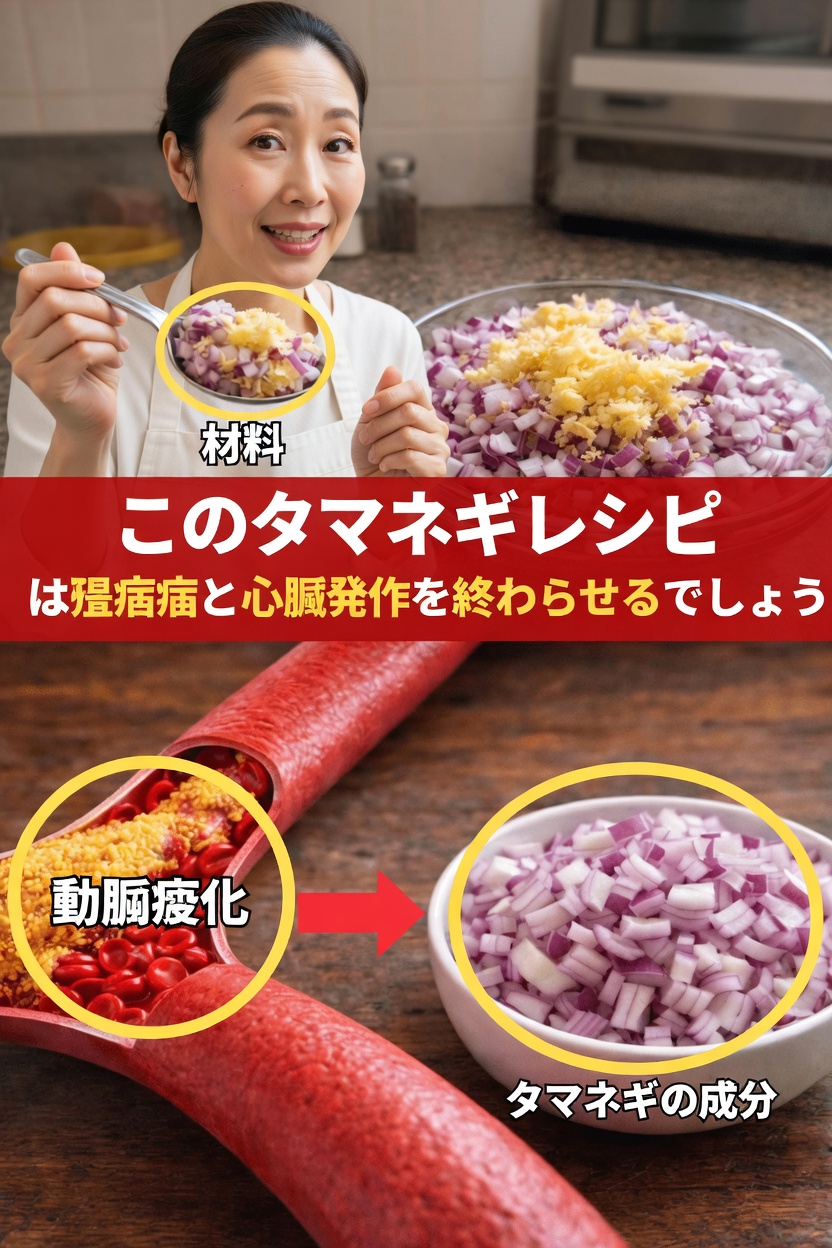 血糖値の健康維持と心臓の健康を支える赤玉ねぎと生姜の力強い可能性