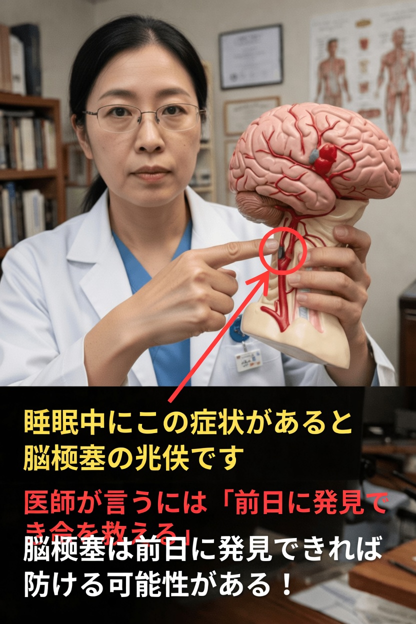 睡眠中のどんな異常な感覚が脳卒中のリスクを示す可能性があるのか？知っておきたい重要ポイント