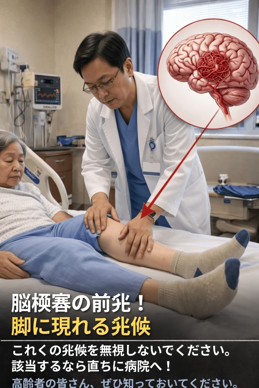 脚の脱力やしびれ:脳卒中の初期警告サインかもしれない?知っておくべきこと