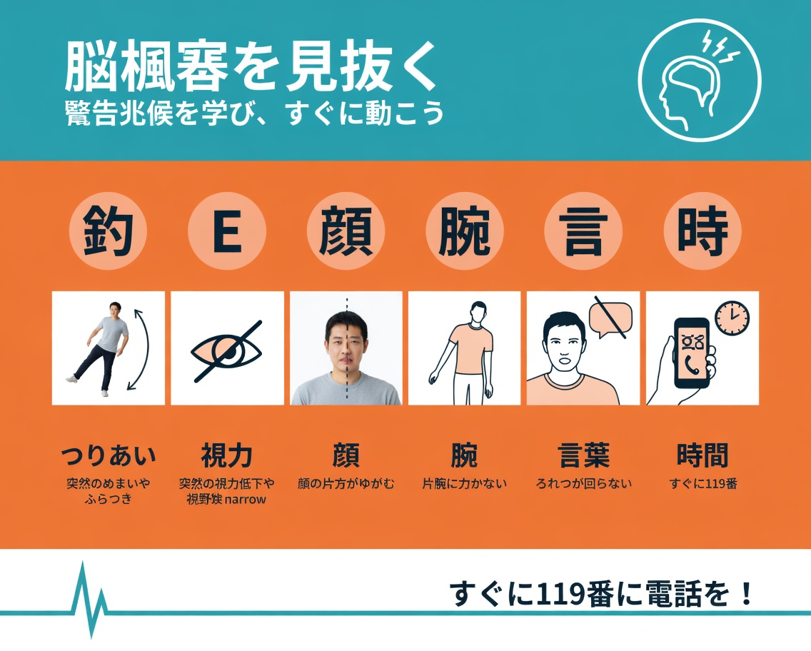 脚の脱力やしびれ:脳卒中の初期警告サインかもしれない?知っておくべきこと