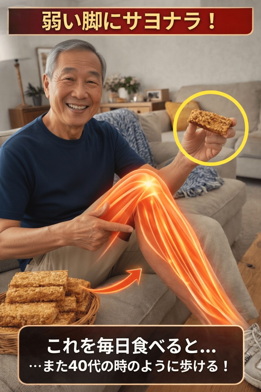 加齢に伴って自然に脚の筋力を支える7つの食品