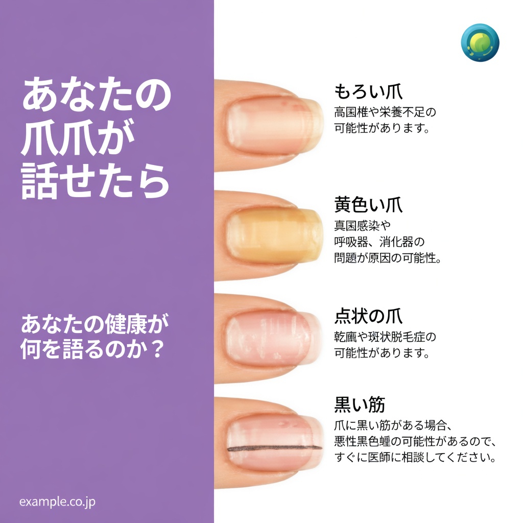 爪の線があなたの健康について教えてくれること