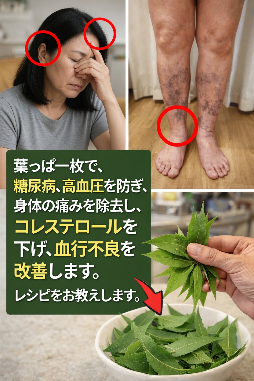 ニームの葉：伝統的な用途と健康維持への可能性を探る