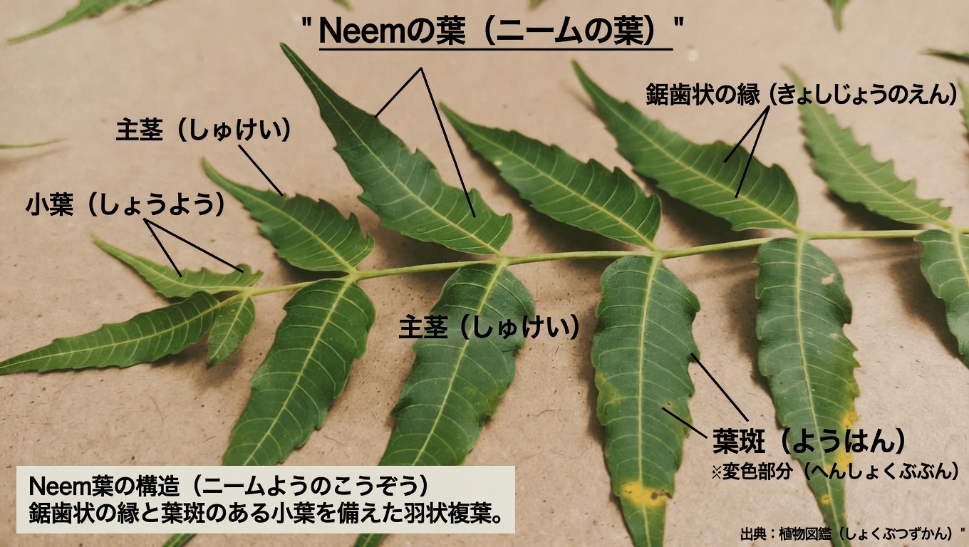 ニームの葉：伝統的な用途と健康維持への可能性を探る