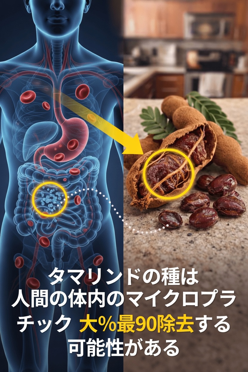 タマリンドの種は体がマイクロプラスチックに対処する助けになるのか？ 初期研究が示していること