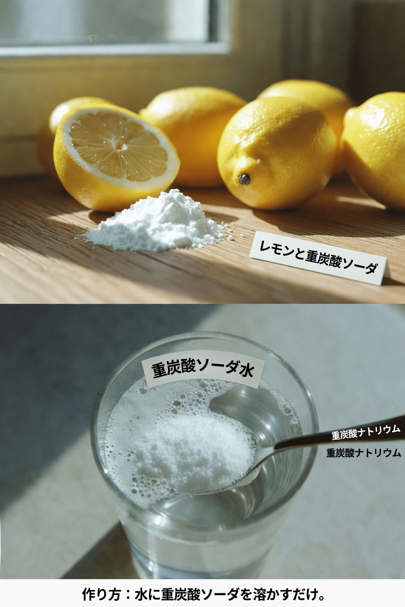 重曹とレモン水って一体何？