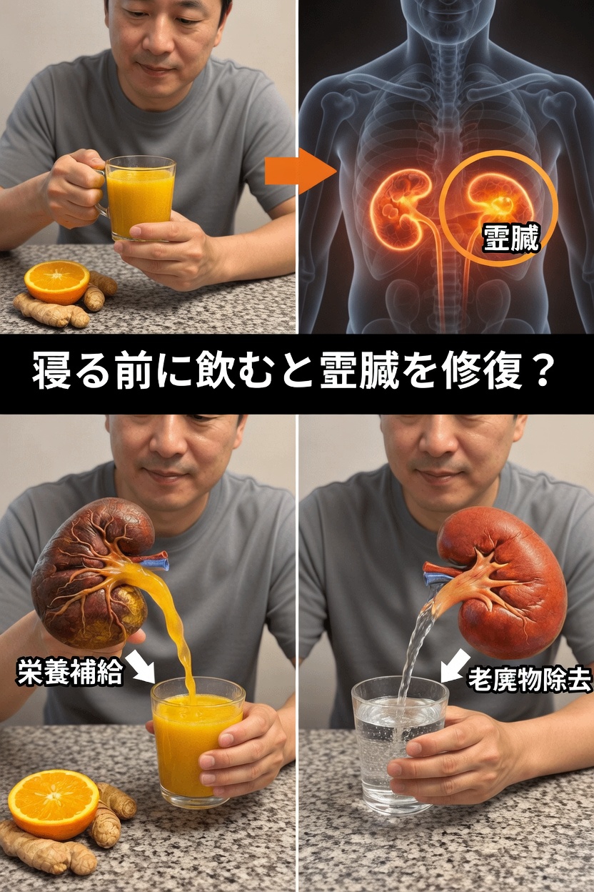 睡眠中に自然に腎機能をサポートする可能性のある就寝前の飲み物4選を発見しましょう