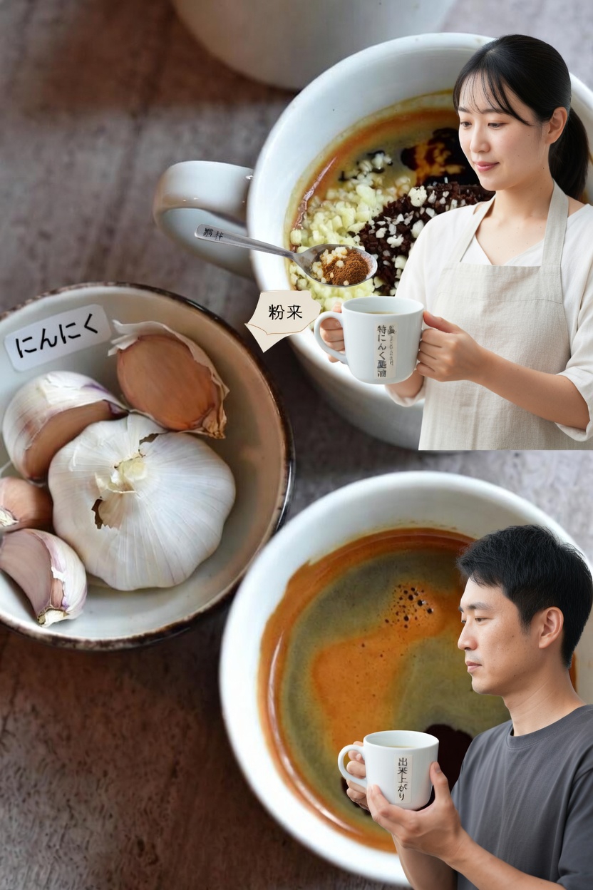 寝室で野獣のように — 75歳でも！｜コーヒーとニンニクの力