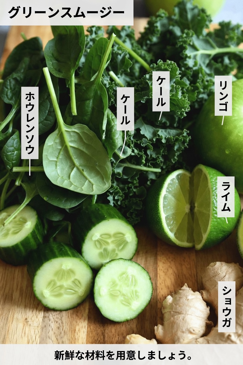 肝臓の健康、血糖バランス、血行をサポートするシンプルな毎日のグリーンドリンク習慣