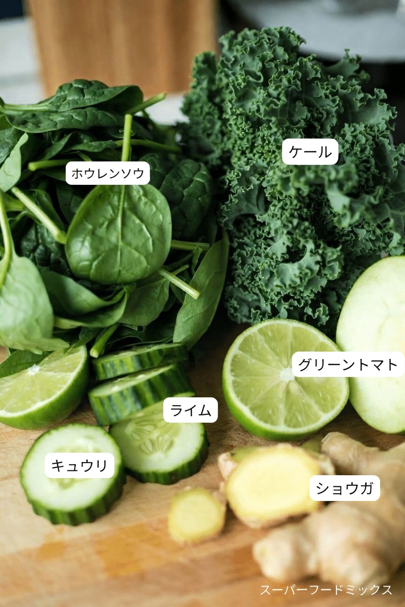 肝臓の健康、血糖バランス、血行をサポートするシンプルな毎日のグリーンドリンク習慣